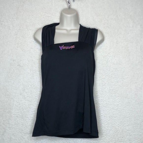 All Sport Couture Tops - NWT All Sport Couture Minnesota Vikings First Down Halter Top LARGE NEW WITH TAG